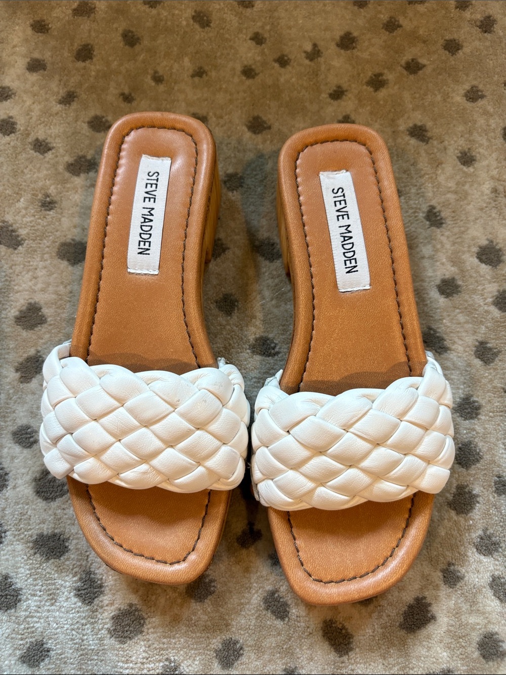 Steve Madden woven clog Bennet sandals size 6